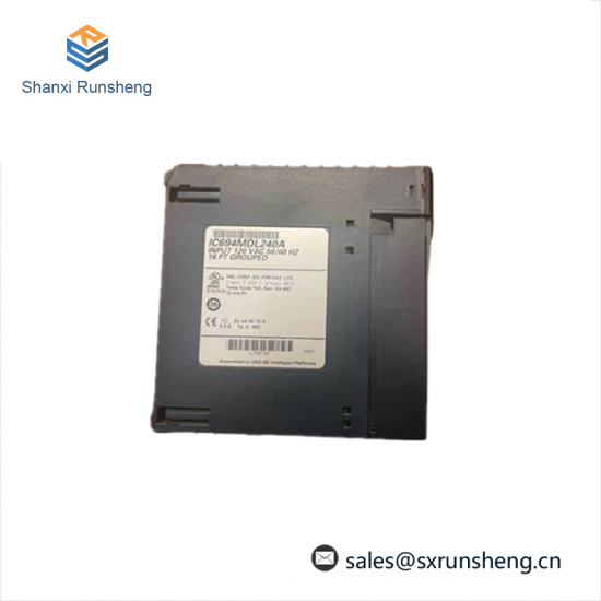 GE FANUC IC694MDL240A 120 Volt AC Input Module
