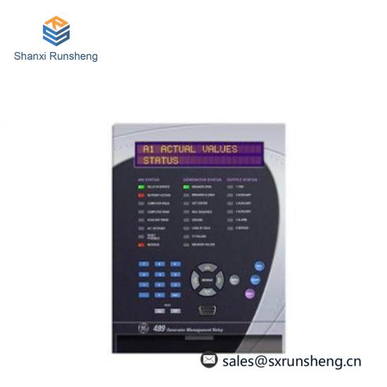 GE Fanuc SR489-P5-HI-A20 Motor Protection System
