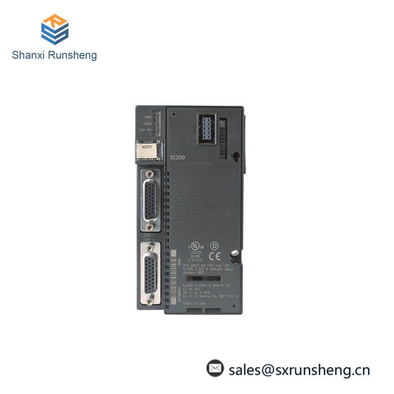 GE IC200PNS001 REMOTE I/O UNIT