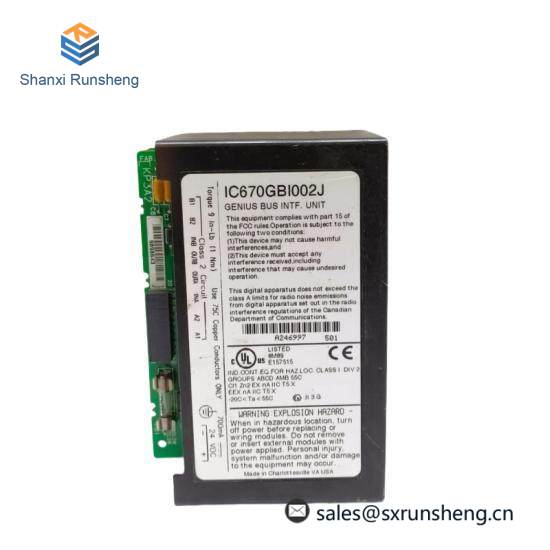 GE IC670GBI002