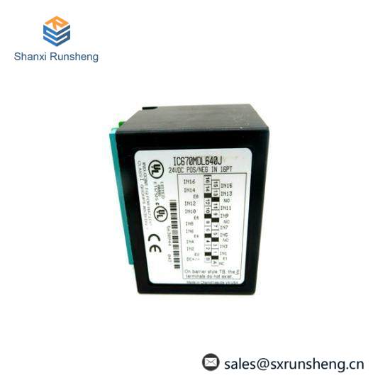 General Electric FANUC IC670MDL640J Input Module