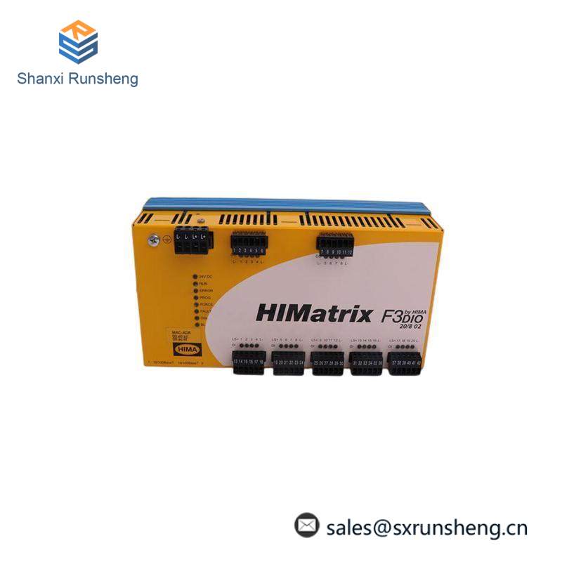HIMA F3 DIO 20/8 02 F3DIO20/802 Remote I/O Module