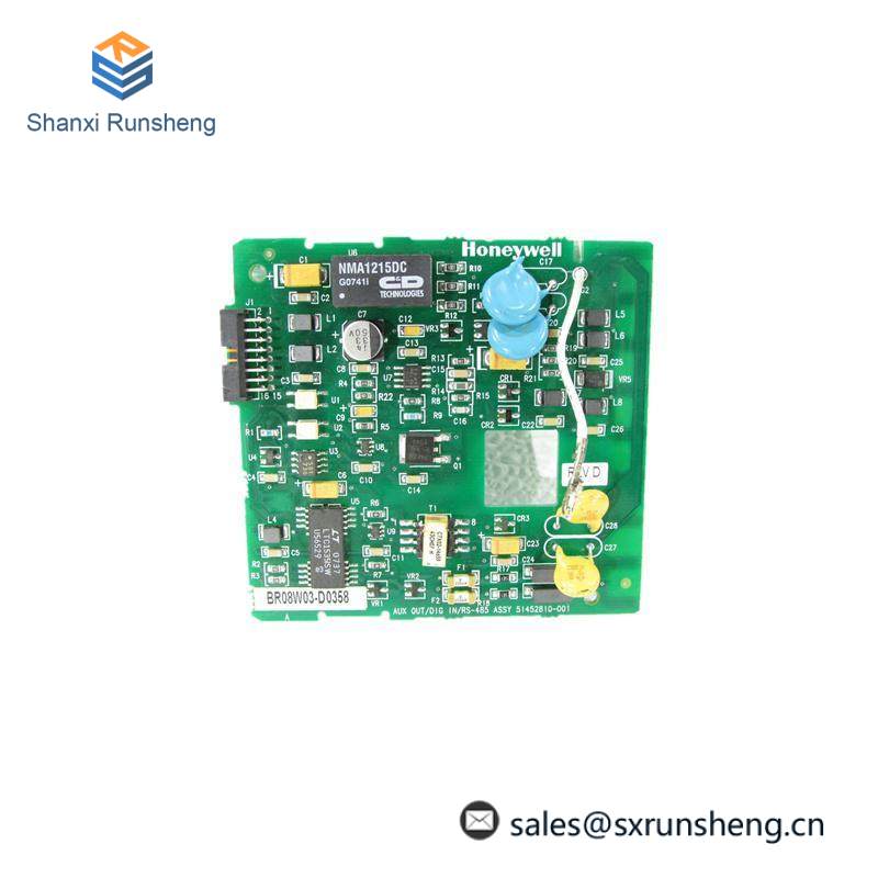 Honeywell 51452810-001 Auxiliary Output / Input Board Circuit