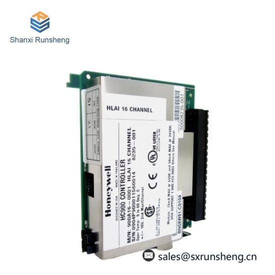 Honeywell 900A16-0001  OUTPUT MODULE 16 CHANNEL