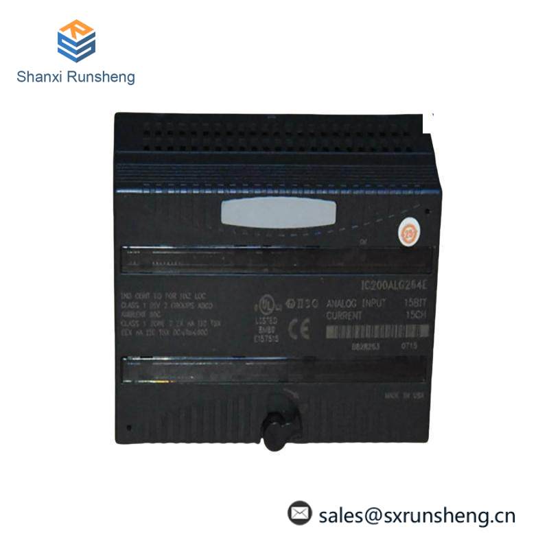 GE IC200ALG264E Current Analog Input Module