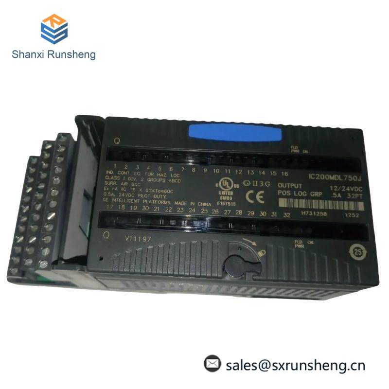 GE IC200MDL750J VersaMax output module