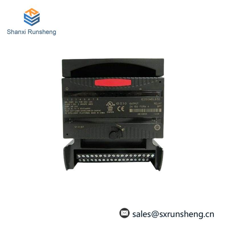 GE IC200MDL930 OUTPUT RELAY ISOLATED 8PT