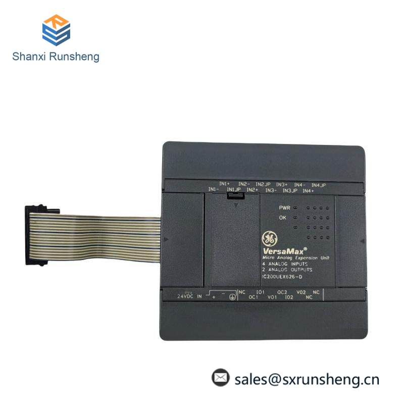 GE IC200UEX626 6 channel analog expansion module