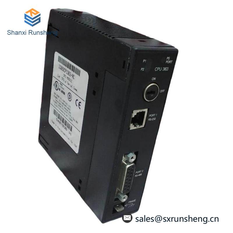 GE IC693CPU363 single slot CPU Module