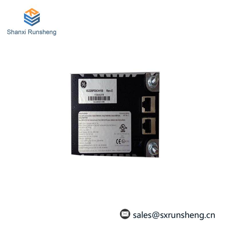 GE IS220PGENH1A, REV E Boards & Turbine Control