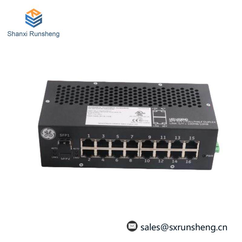 GE IS420ESWAH1A Mark VIe network switch