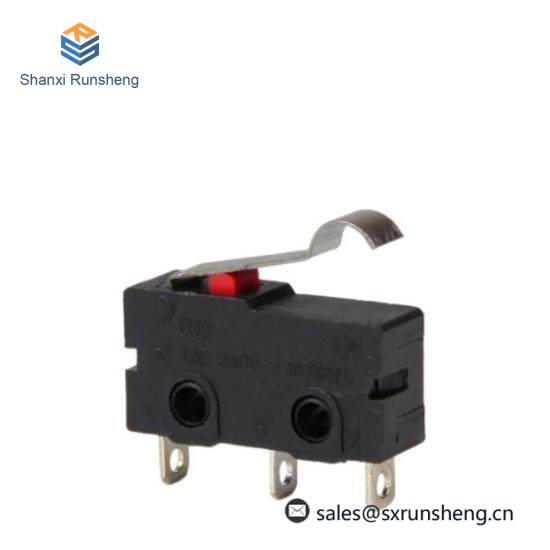 JIAOU KW12-F  Micro Switches 3 Pins Bent Lever Micro Switch