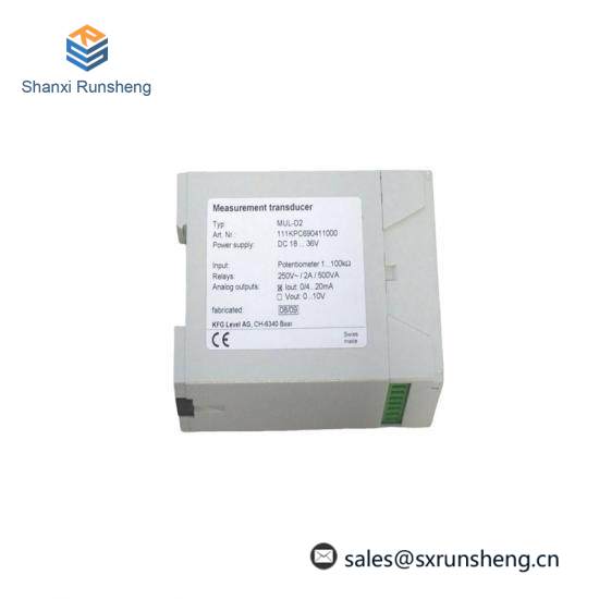 KFG LEVEL MUL-D2 Messumformer Transducer