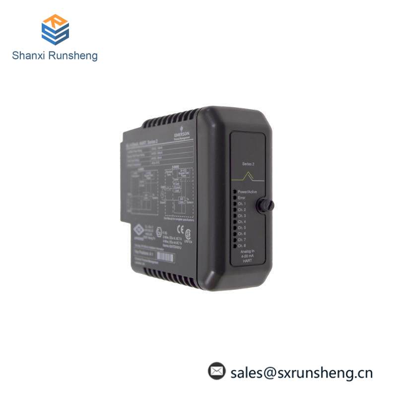 EMERSON KJ3222X1-BA1 DeltaV™ Analog Input Card