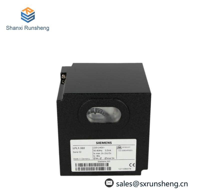 SIEMENS LFL1.322 Gas burner control