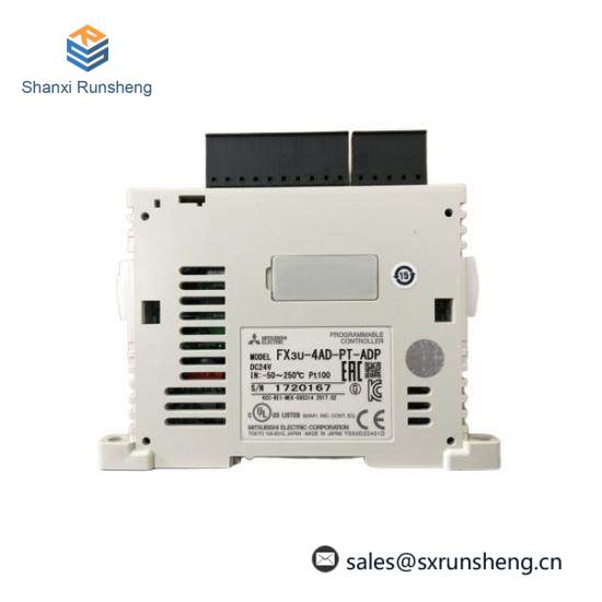 MITSUBISHI FX3U-4AD-PT-ADP Temperature analog input module