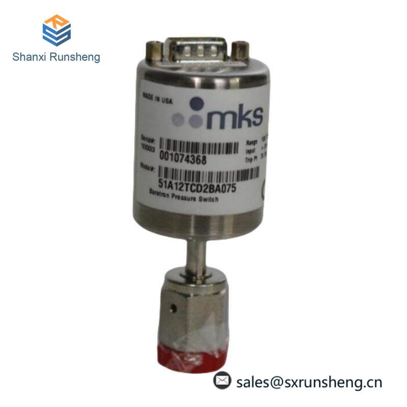 MKS 51A12TCD2BA075 pressure switch