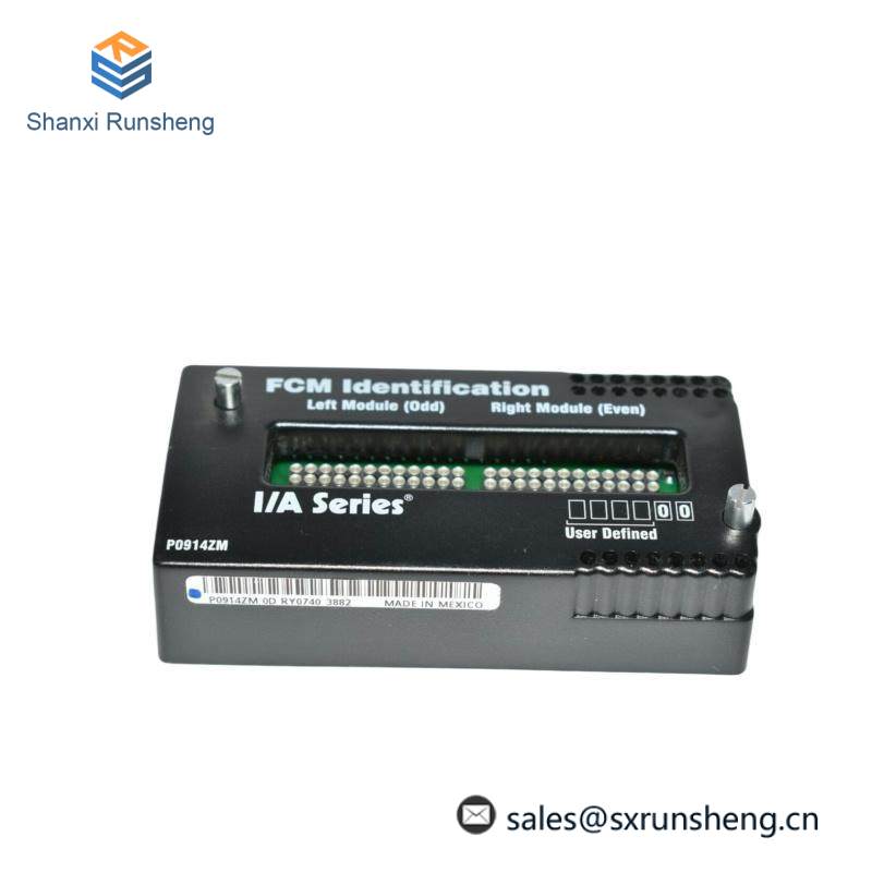 FOXBORO P0914ZM IDENTIFICATION MODULE