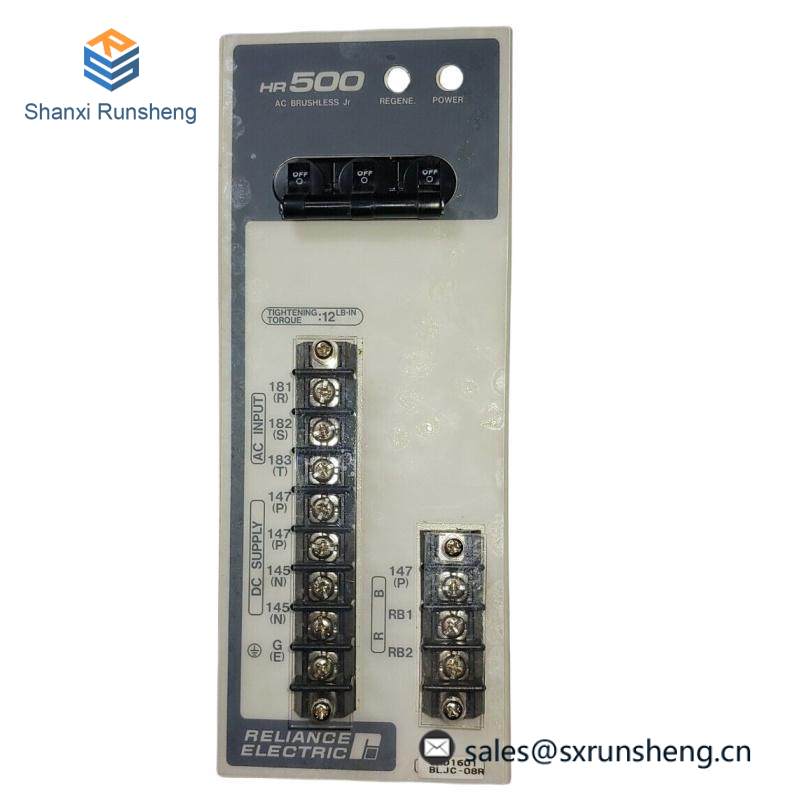 RELIANCE ELECTRO HR500 BLJC-08R 5RD1601 Servo Drive