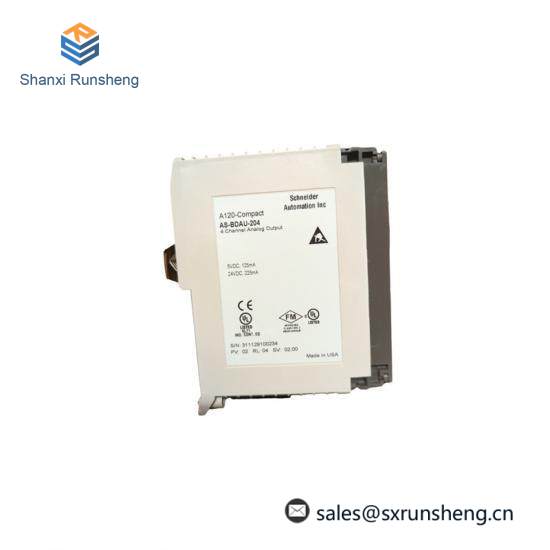 Schneider AS-BDAU-204 4 CHAN ANALOG OUTPUT