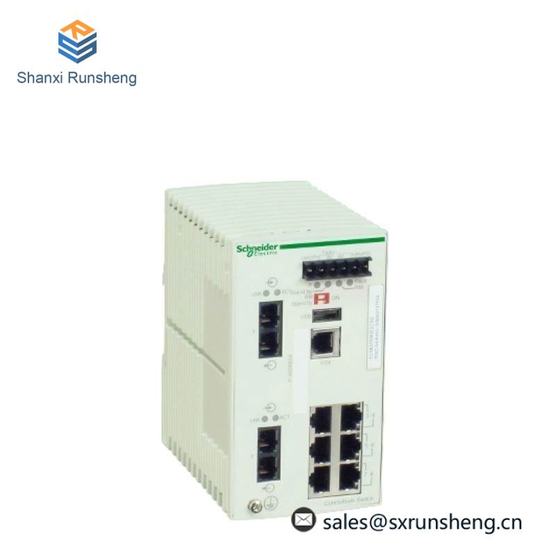 Schneider TCSESM083F2CU0 Switch, 8 Ports
