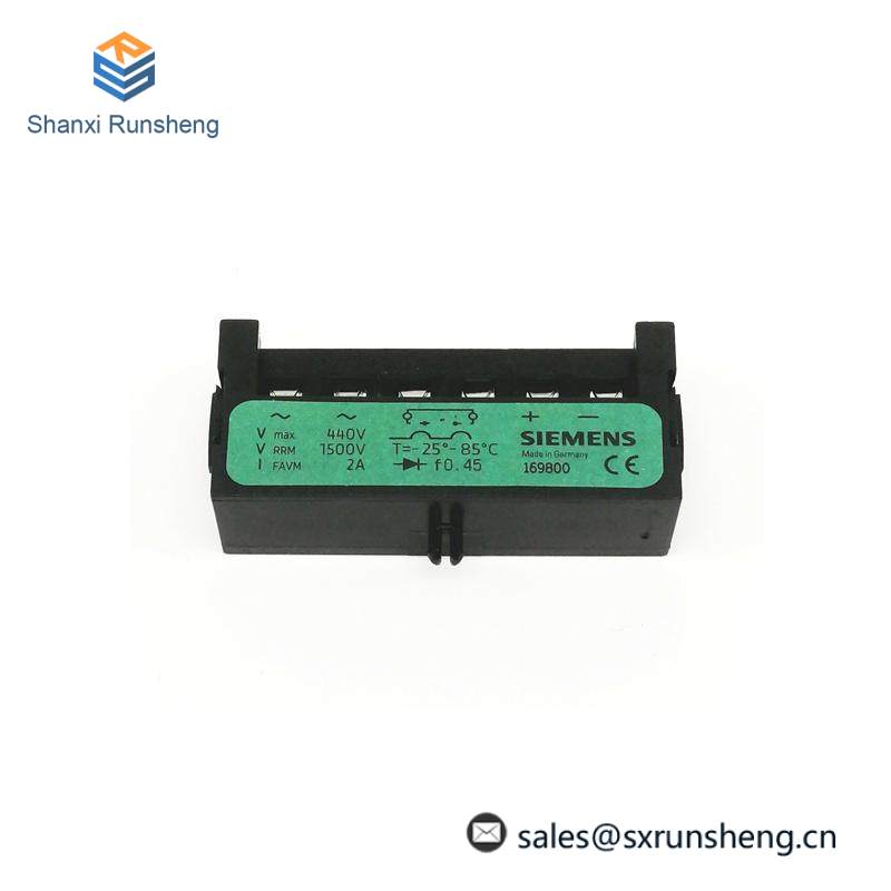 SIEMENS 169800 rectifier module