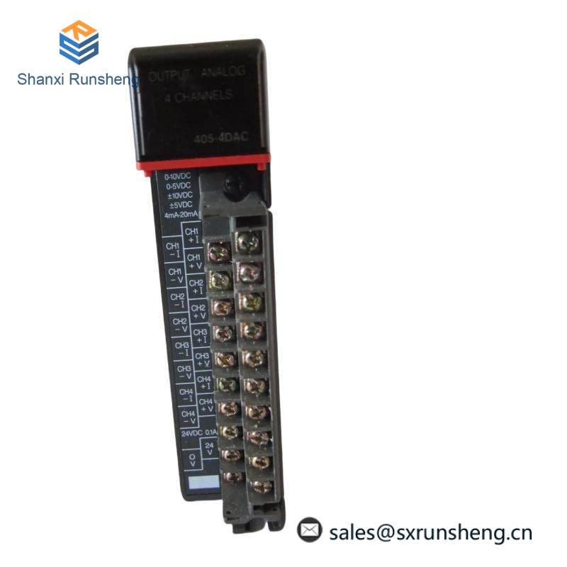 SIEMENS 405-4DAC CHANNEL ANALOG INPUT MODULE