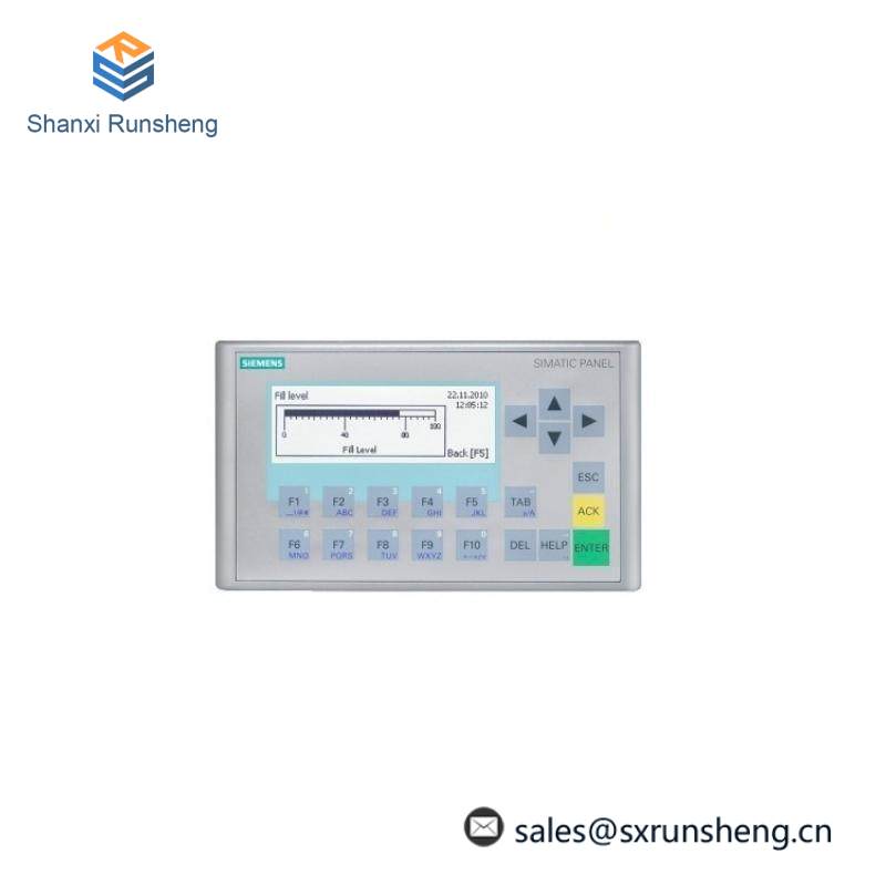 SIEMENS 6AV6647-0AH11-3AX0 BASIC PANEL