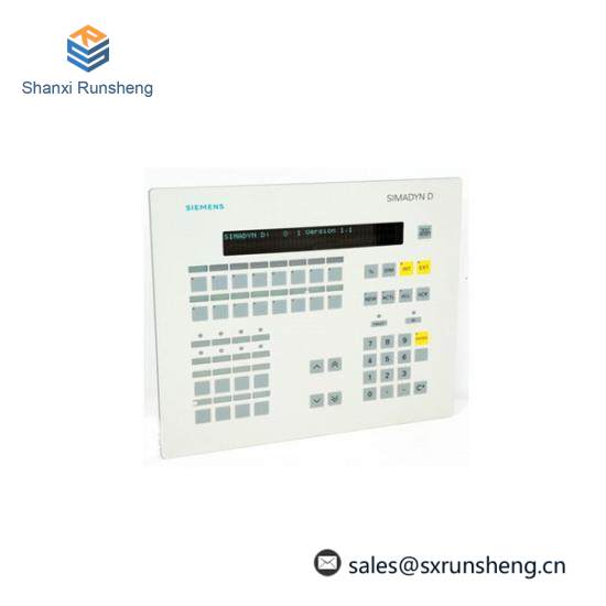 SIEMENS 6DD1670-0AF0 Operator Panel