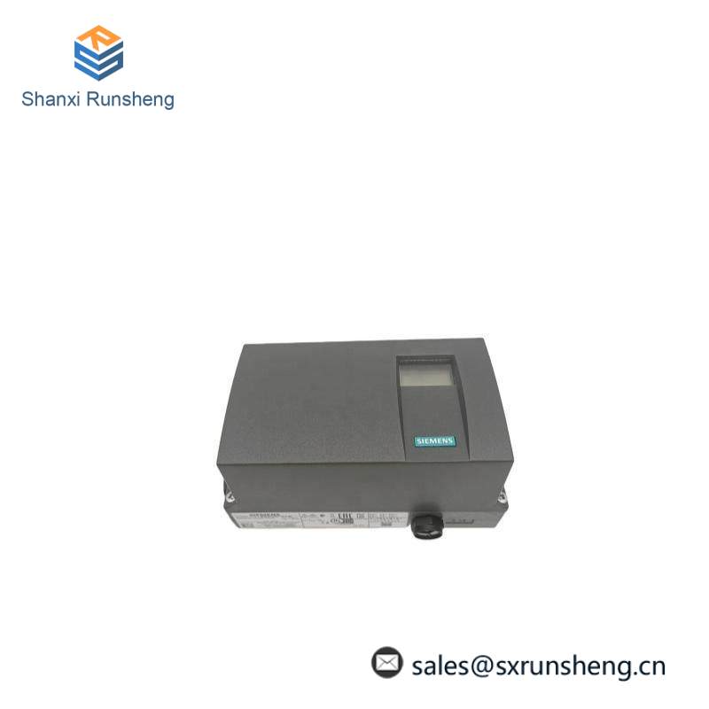 SIEMENS 6DR5010-0EG00-0AA0 Electropneumatic Positioner