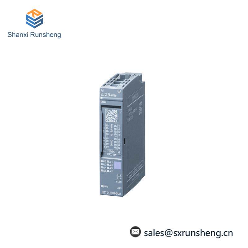 SIEMENS 6ES7134-6GF00-0AA1 ANALOG INPUT MODULE