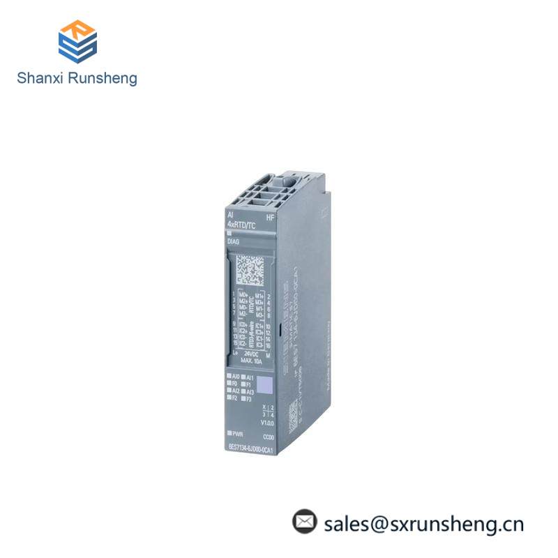SIEMENS 6ES7134-6JD00-0CA1 ANALOG INPUT MODULE