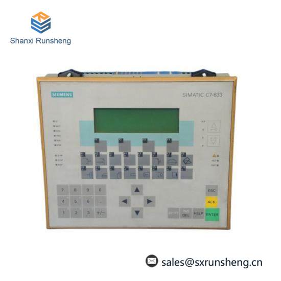 SIEMENS 6ES7633-2BF02-0AE3 C7-633DP Compact Display & Control Unit