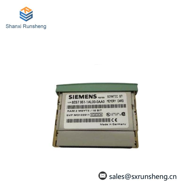 Siemens 6ES7951-1AL00-0AA0 Simatic S7 Ram Memory Card