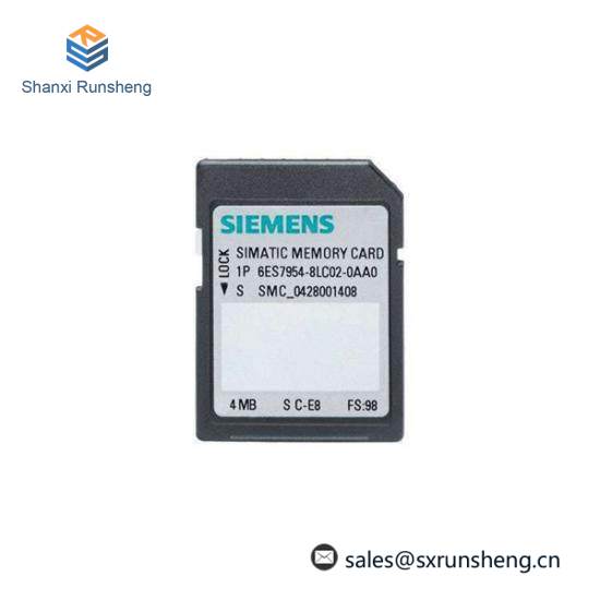 SIEMENS 6ES7954-8LC02-0AA0 Memory Card