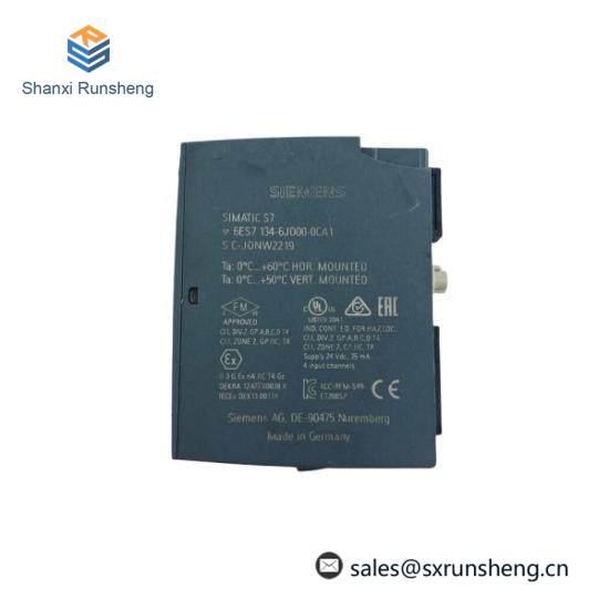 Siemens 6ES7 134-6JD00-0CA1  Analog Input Module