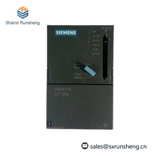 Siemens 6ES7 314-1AE04-0AB0  CPU 314 Central Processing Unit