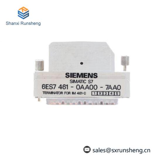 Siemens 6ES7 461-0AA00-7AA0  Terminating Connector for IM 461-0 Interface Module