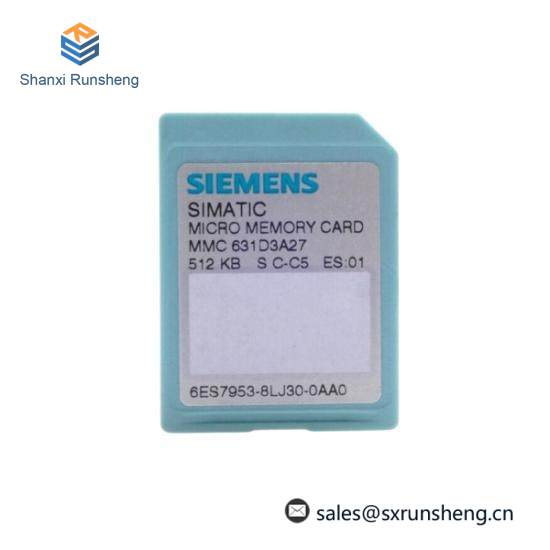 Siemens 6ES7 953-8LJ30-0AA0  Memory Card