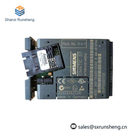 Siemens 6ES7 960-1AA00-0XA0 IF 960-HF Synchronization Module for S7-400H