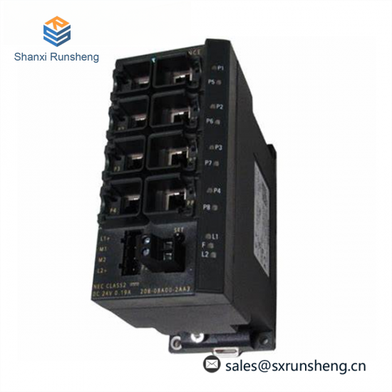 Siemens 6GK5208-0BA00-2AA3 managed IE switch