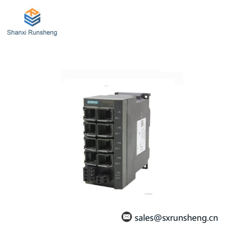 SIEMENS 6GK5208-0BA00-2AA3 Simatic PLC - SCALANCE X208 MANAGED IE SWITCH 8