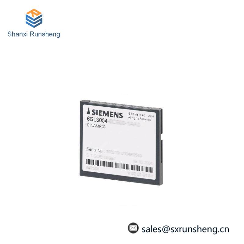 Siemens 6SL3054-0AA01-1AA0 SINAMICS S120 CompactFlash card