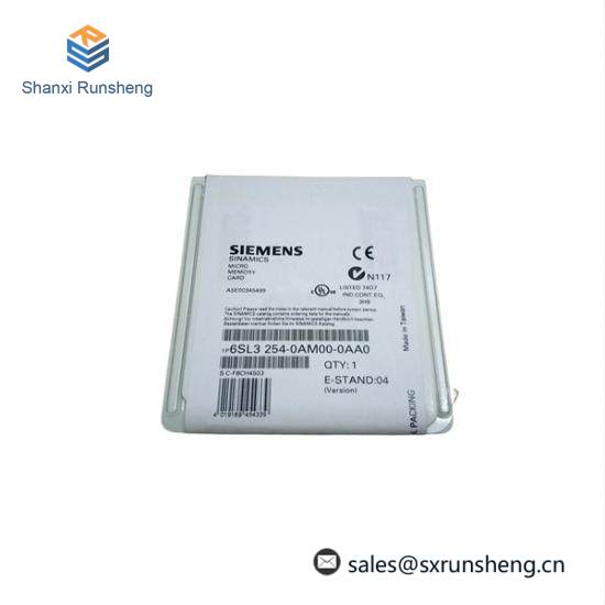 SIEMENS 6SL3 254-0AM00-0AA0 Micro Memory Card
