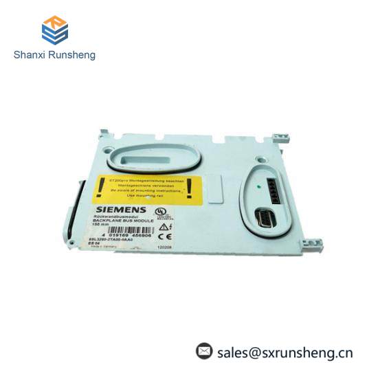 SIEMENS 6SL3 260-2TA00-0AA0 Backplane bus module