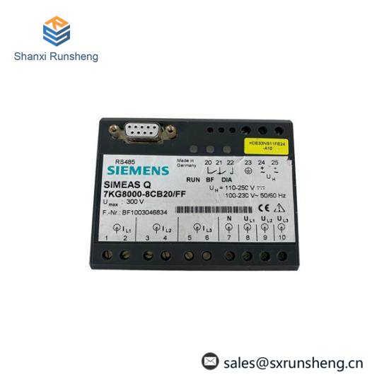 SIEMENS 7KG8000-8AB20/FF Ff Profibus Module