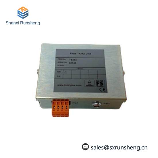T8314  ICS Triplex  Trusted Fiber TX RX Unit