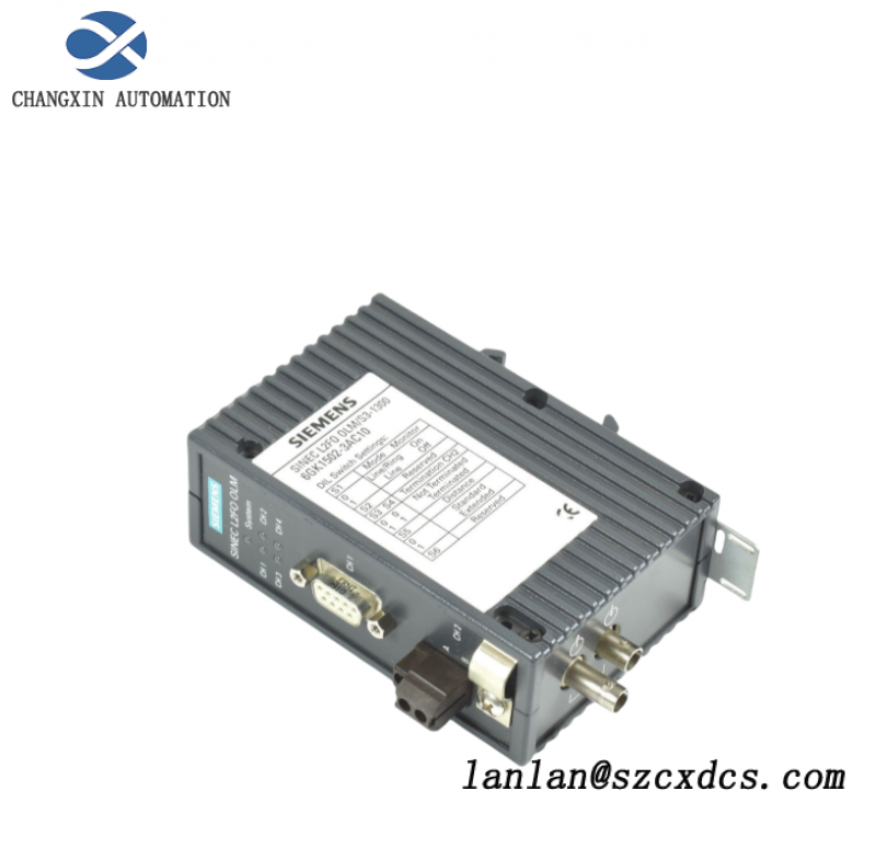 SIEMENS 6GK1502-3AC10 Sinec L2FO Optical Link Module