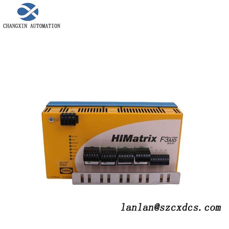 HIMA F3 AIO 8/4 01 F3AIO8/401 HIMatrix Safety-Related Controller