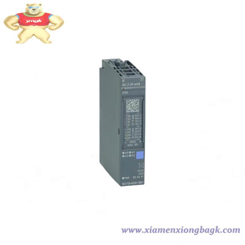 SIEMENS 6ES7134-6GD01-0BA1 ANALOG INPUT MODULE